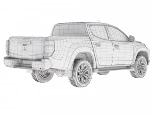 Mitsubishi L200 Triton 2021 3D Model