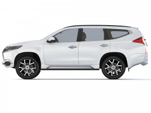 Mitsubishi Pajero Sport 2015 Model 3D