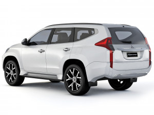Mitsubishi Pajero Sport 2015 Model 3D