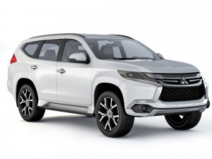 Mitsubishi Pajero Sport 2015 Model 3D
