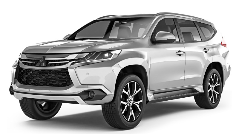 Mitsubishi Pajero Sport 2015 Model 3D .c4d .max .obj .3ds .fbx .stl .blend