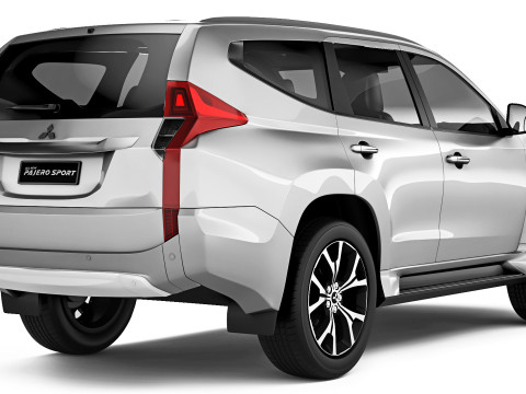 Mitsubishi Pajero Sport 2015 Model 3D