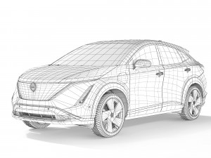 Nissan Ariya 2022 Modèle 3D