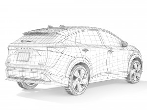Nissan Ariya 2022 Modèle 3D