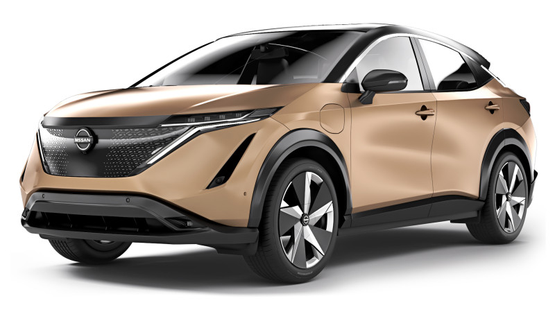 Nissan Ariya 2022 Modèle 3D .c4d .max .obj .3ds .fbx .stl .blend 