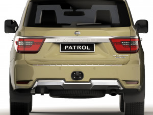 Nissan Patrol V8 Platinum 2021 3D Model