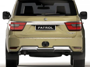 Nissan Patrol V8 Platinum 2021 3D Model