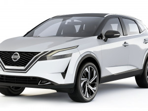 Nissan Qashqai 2022 3D Model