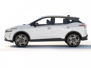 Nissan Qashqai 2022 3D-Modell