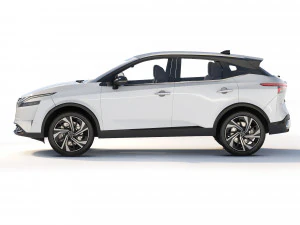 Nissan Qashqai 2022 3D Model