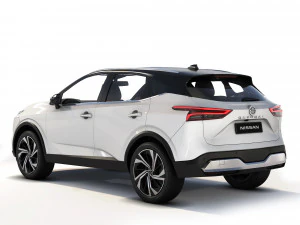 Nissan Qashqai 2022 3D Model