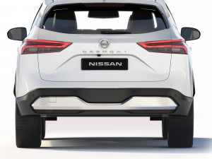 Nissan Qashqai 2022 3D-Modell