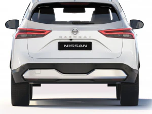 Nissan Qashqai 2022 3D Model