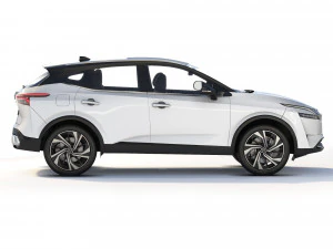 Nissan Qashqai 2022 3D Model