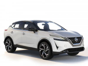 Nissan Qashqai 2022 3D Model