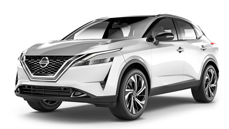 Nissan Qashqai 2022 3D-Modell .c4d .max .obj .3ds .fbx .stl .blend 