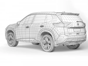 Nissan X-Trail 2022 3D Model