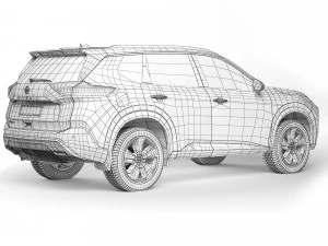 Nissan X-Trail 2022 3D Model