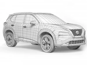 Nissan X-Trail 2022 3D Model