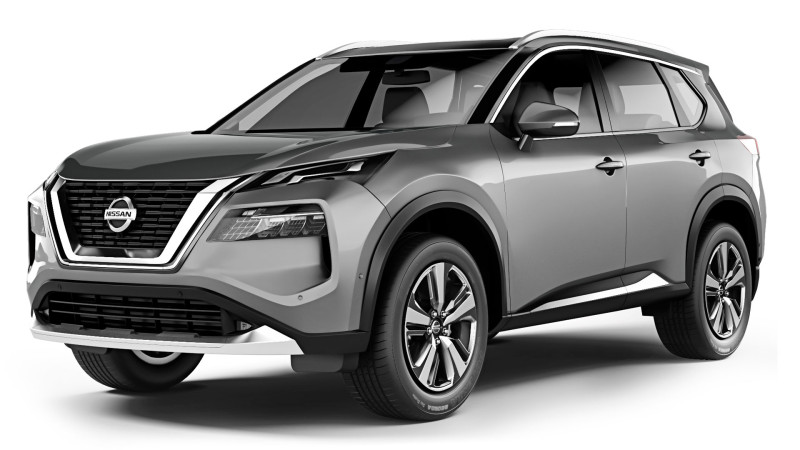 Nissan X-Trail 2022 3D Модель .c4d .max .obj .3ds .fbx .stl .blend