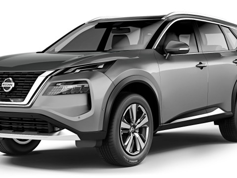 Nissan X-Trail 2022 3D Модель