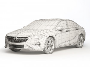 Opel Insignia Grand Sport 2020 3D 模型