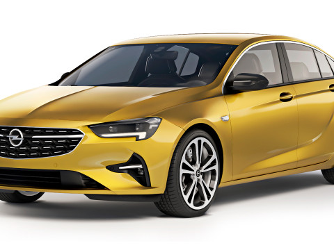 Opel Insignia Grand Sport 2020 Model 3D