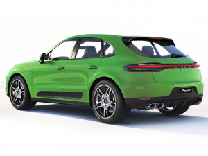 Porsche Macan 2020 3D Model