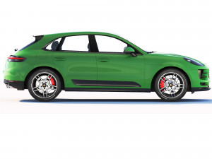 Porsche Macan 2020 3D Model