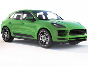 Porsche Macan 2020 3D Model