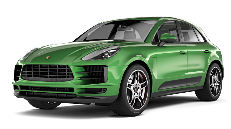 Porsche Macan 2020 3D Model .c4d .max .obj .3ds .fbx .stl .blend 