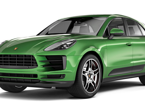 Porsche Macan 2020 3D 모델