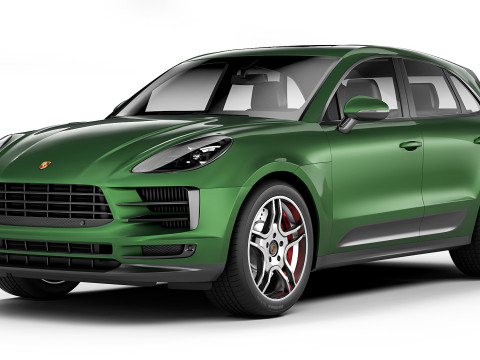 Porsche Macan 2020 Modelo 3D