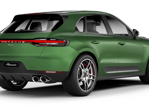 Porsche Macan 2020 3D 模型