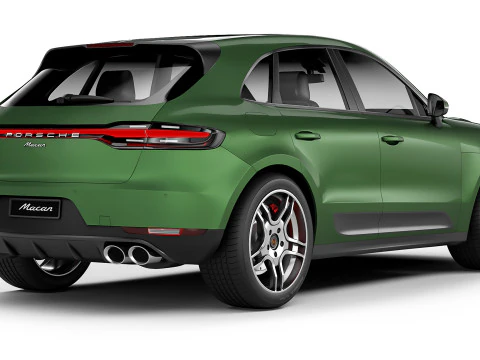 Porsche Macan 2020 3D Model