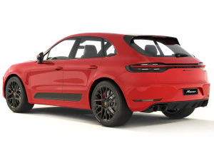 Porsche Macan GTS 2020 3D Model