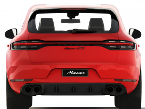 Porsche Macan GTS 2020 3D मॉडल