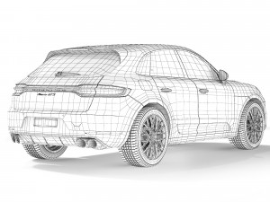 Porsche Macan GTS 2020 3D मॉडल