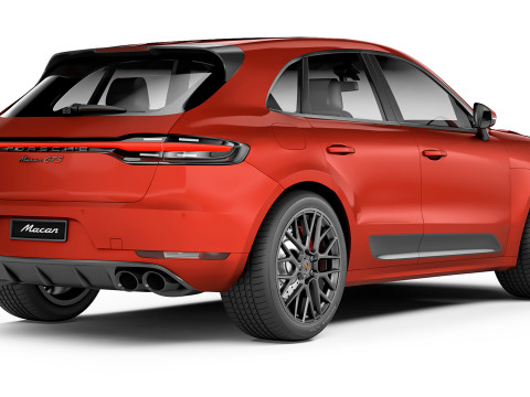 Porsche Macan GTS 2020 3Dモデル