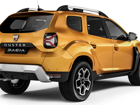 Dacia Duster 2022 3D-Modell