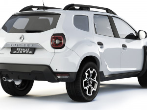 Renault Duster 2018 3D Модель