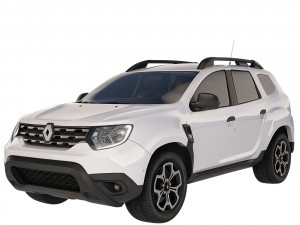 Renault Duster 2018 3D Модель