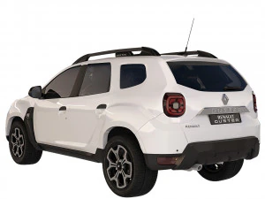 Рено Дастер 2018 3D Модель