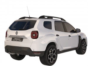 Рено Дастер 2018 3D Модель