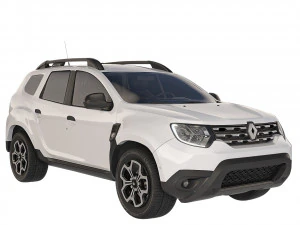 Рено Дастер 2018 3D Модель