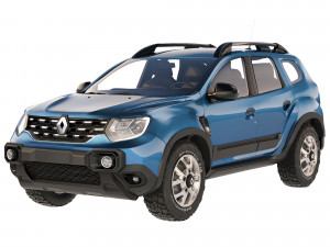 Renault Duster 2021 3D-Modell