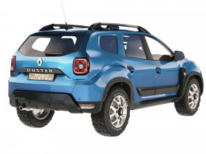 Renault Duster 2021 3D-Modell