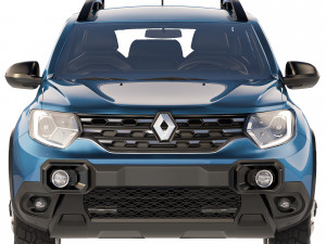 Renault Duster 2021 3D-Modell