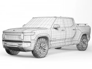 Livian R1T 2022 3D Model