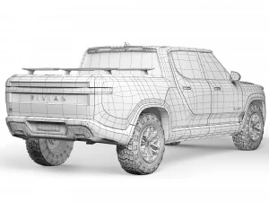 Livian R1T 2022 3D Model
